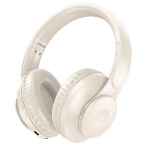 HOCO. Cuffia Wireless W45 (BT v5.3) Supporta modalità AUX - Milky White